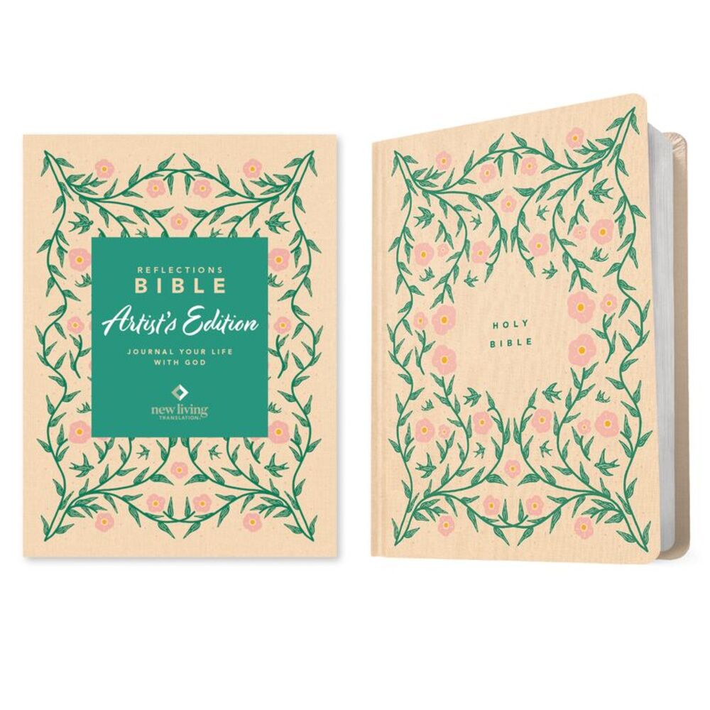 NLT Reflections Bible, Artist's Edition (Hardcover Cloth): Journaling Your Life